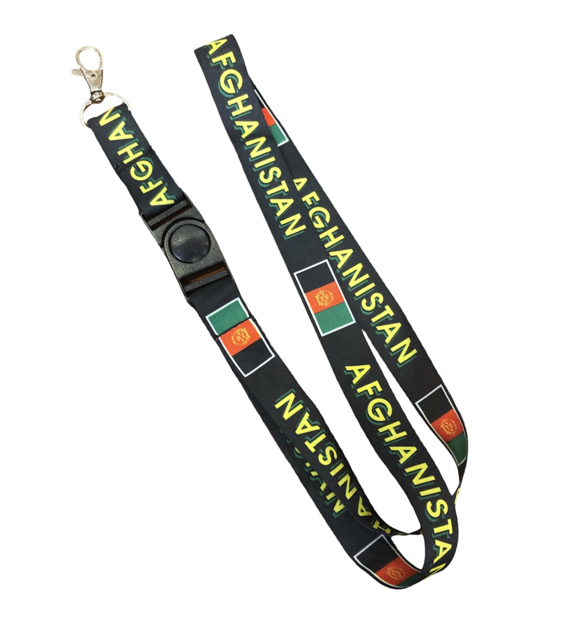 Country Lanyard Afghanistan (Black)