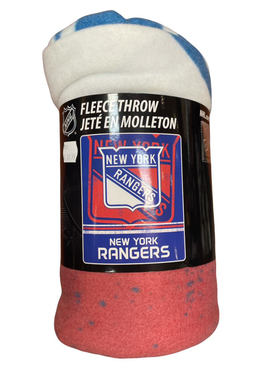 NHL Fleece Throw Rangers