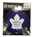 NHL Round Decal Maple Leafs