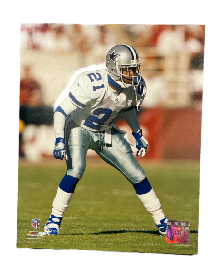 NFL 8x10 Vintage Player Photograph Deion Sanders Cowboys