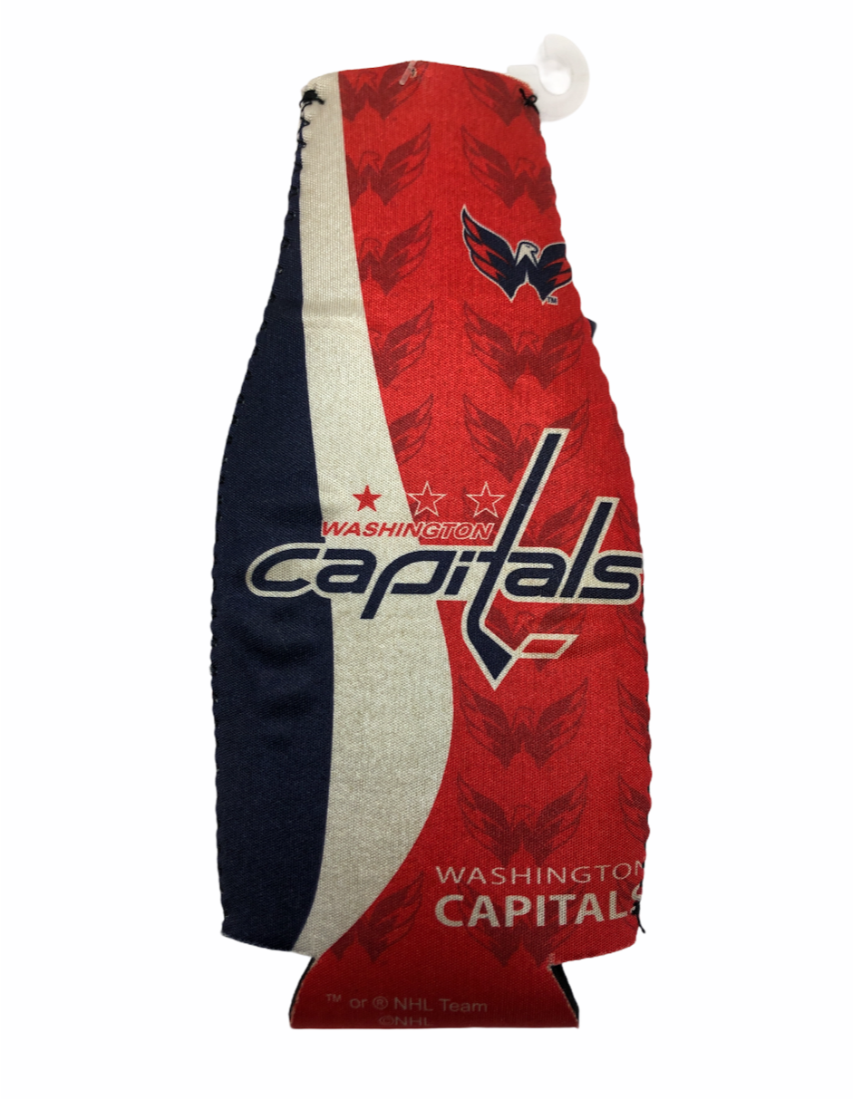 NHL Neoprene Bottle Cooler Sublimated Capitals