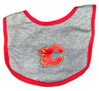 NHL Infant 2Pc Bib Set Back to the Basics Flames