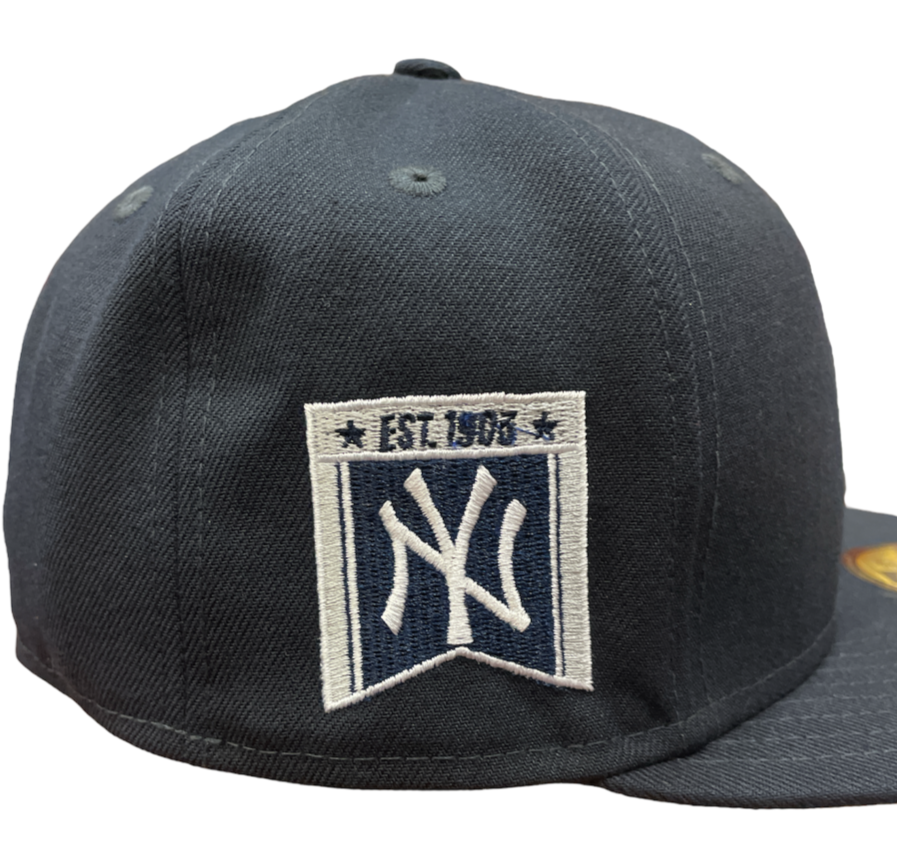 MLB Hat 5950 Banner Side D3 Yankees (Navy)