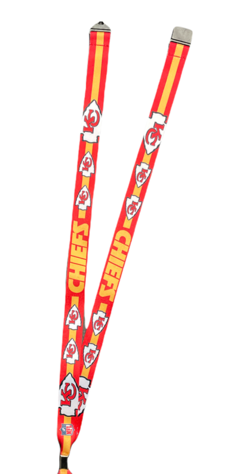 NFL Lanyard Sublimated Chiefs