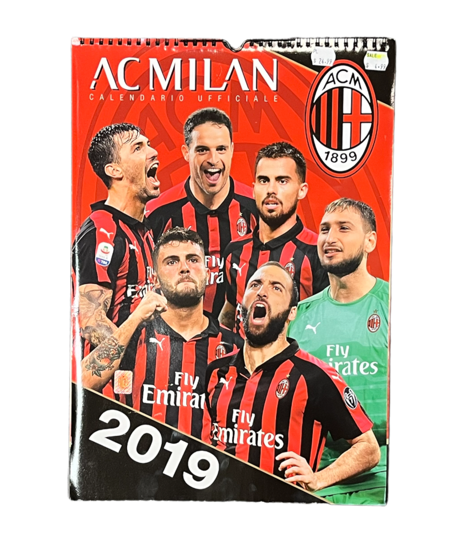 Serie A Calendar 2019 AC Milan