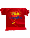 Country T-Shirt Soccerball Spain