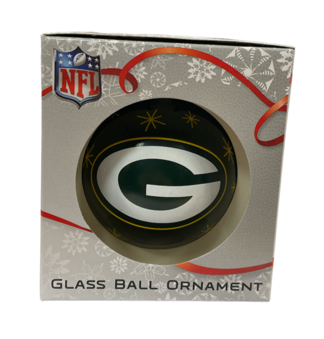 NFL Ornament Glass Ball Packers