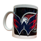 NHL Coffee Mug Subl. 11 Oz C-Handle White Capitals