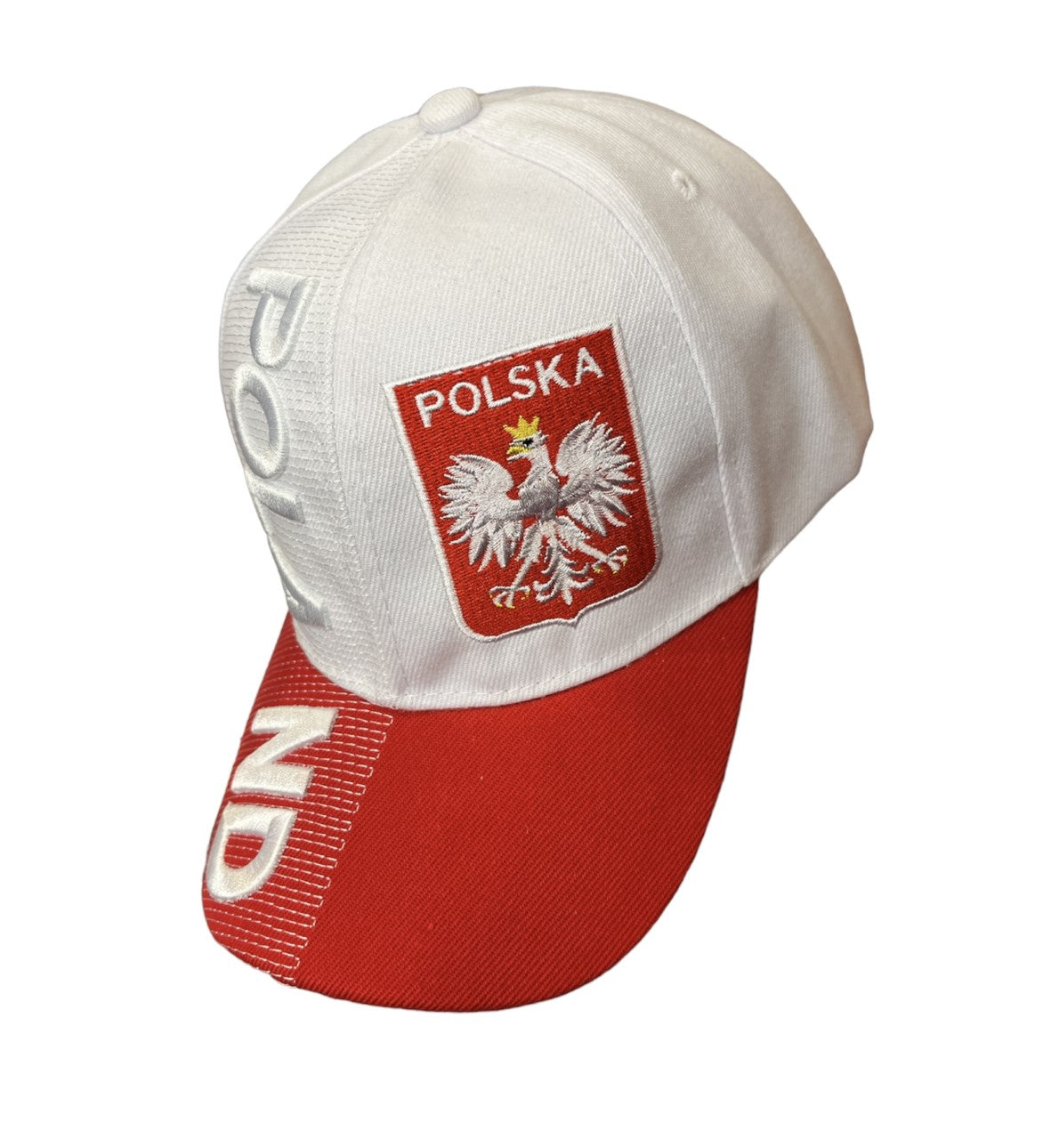 Country Hat 3D Poland (White)