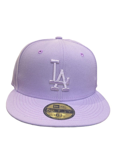 MLB Hat 5950 Color Pack Lavender Dodgers