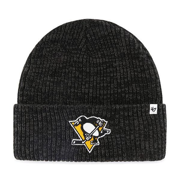 NHL Knit Hat Brain Freeze Cuff Penguins