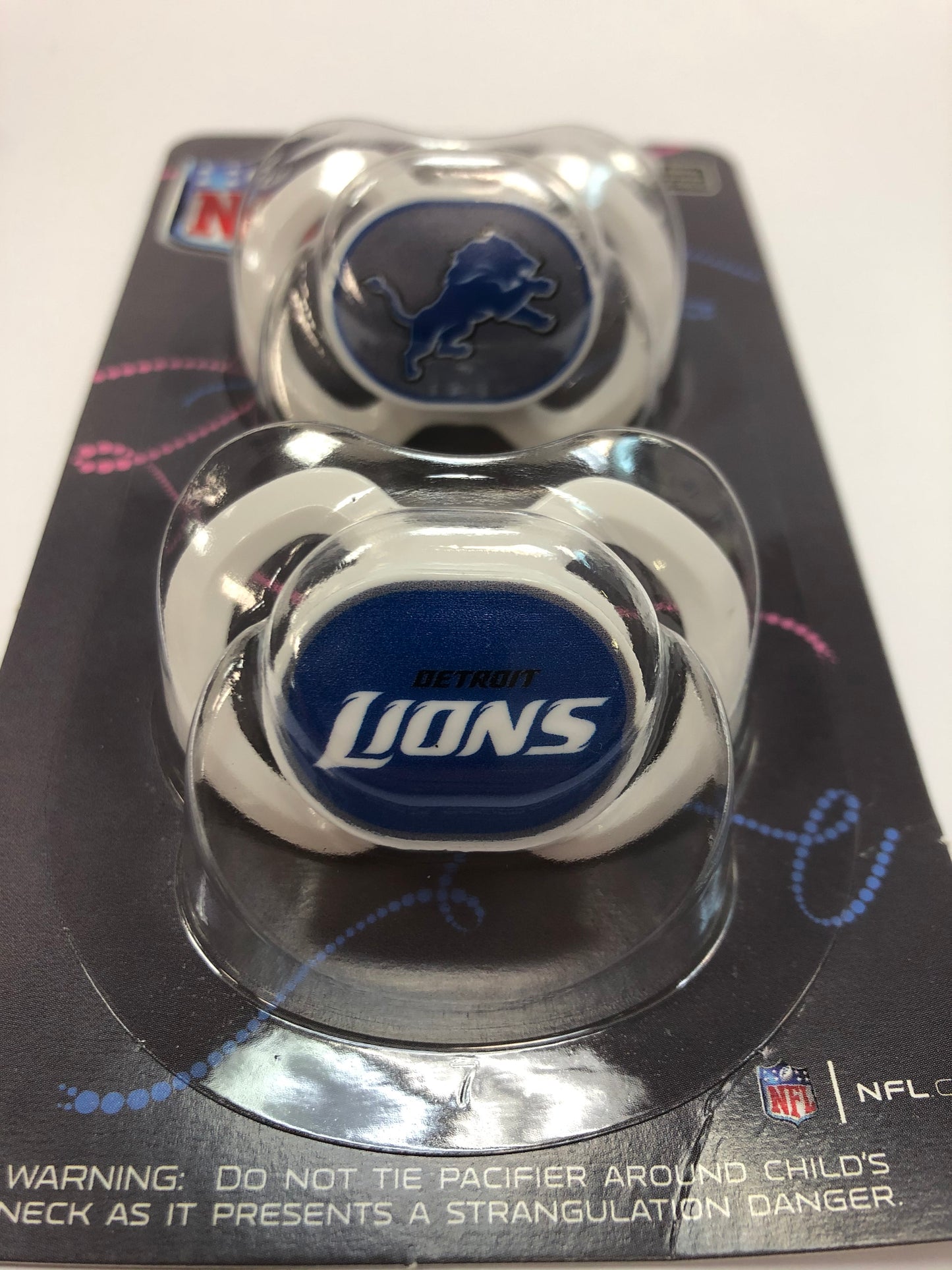 NFL Pacifiers Lions