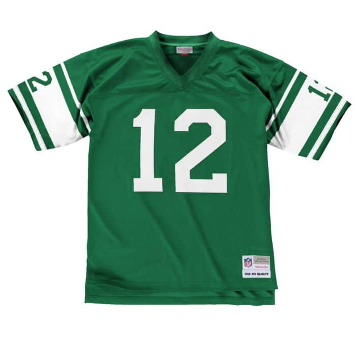 NFL Vintage Player Jersey 1968 Joe Namath Jets (Green)