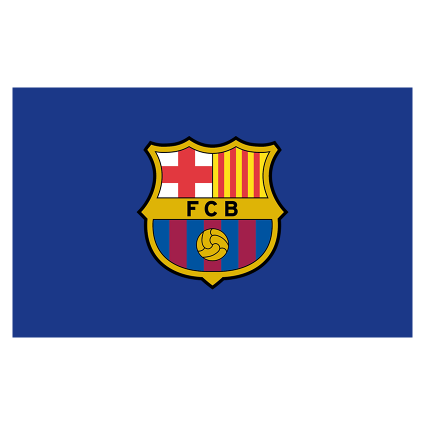 La Liga Flag 3x5 Crest FC Barcelona