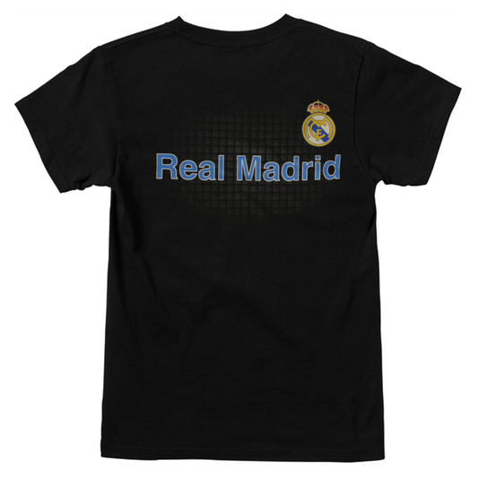 La Liga Poly T-Shirt Wordmark Real Madrid
