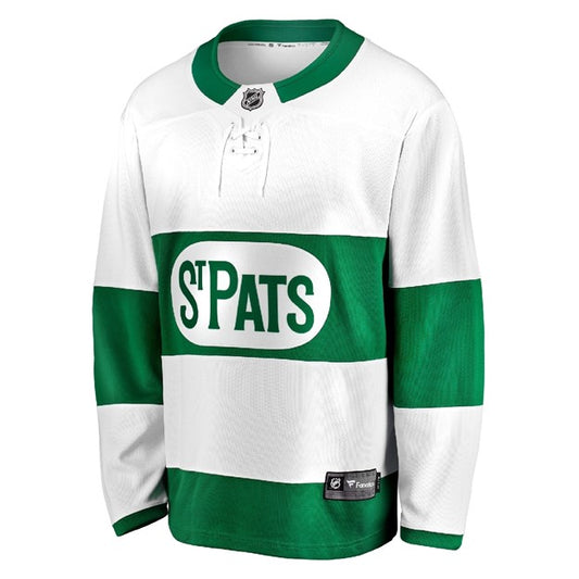 NHL Blank Replica Breakaway Jersey Alt White Maple Leafs