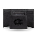 NHL Wallet Leather Tri-Fold Canadiens (Black)