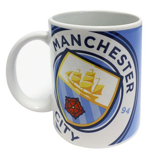 EPL Coffee Mug Halftone Manchester City FC