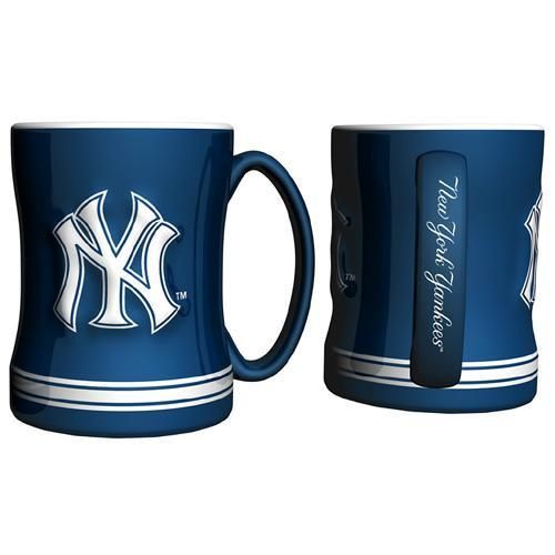 MLB Coffee Mug Sculpted Relief Yankees