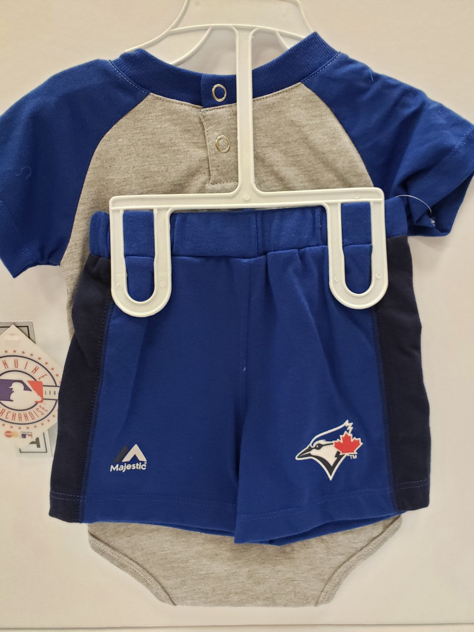 MLB Infant Onesie & Short Set Fan Favorite Blue Jays