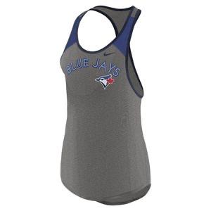 MLB Ladies Tanktop Dri-Fit Wordmark Blue Jays