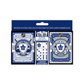 NHL Playing Cards 2Pack & Dice Maple Leafs