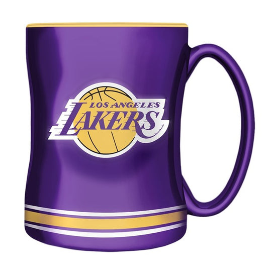 NBA Coffee Mug Sculpted Relief Lakers