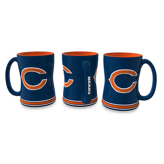 NFL Coffee Mug Sculpted Relief Bears