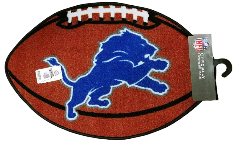 NFL Fan Mat Football Lions