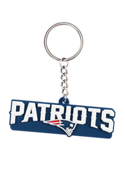 NFL Keychain Rubber Patriots