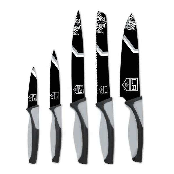 NHL 5 Piece Cutlery Knife Set Kings