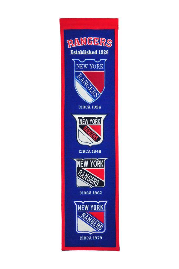 NHL Heritage Banner Rangers