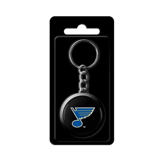 NHL Keychain Puck Blues