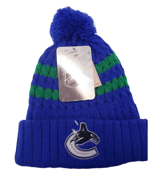 NHL Knit Hat Blue Bird Canucks