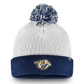 NHL Knit Hat Depth Cuffed With Pom Predators