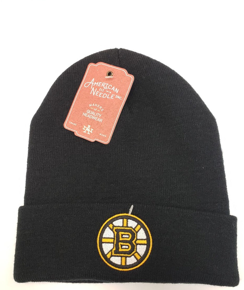 NHL Knit Hat Replica Cuff Bruins