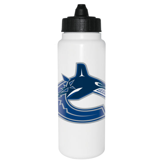 NHL Water Bottle Plastic Tallboy Canucks