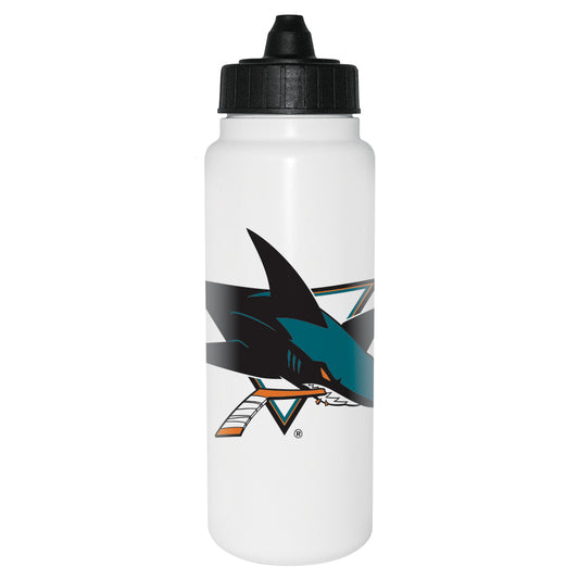 NHL Water Bottle Plastic Tallboy Sharks