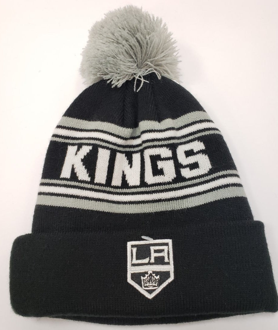 NHL Youth Knit Hat Jacquard Wordark Kings