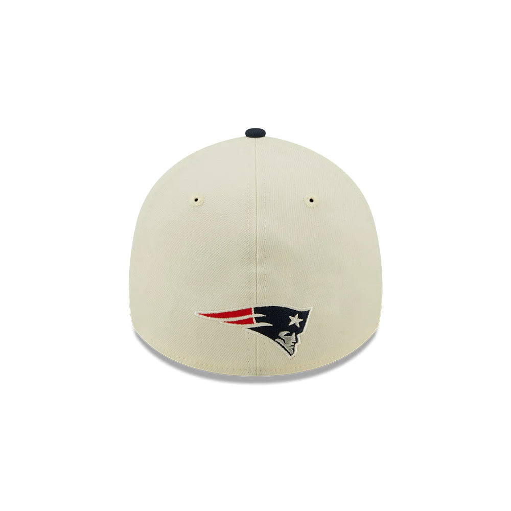 NFL Hat 3930 Sideline 2022 Cream Patriots