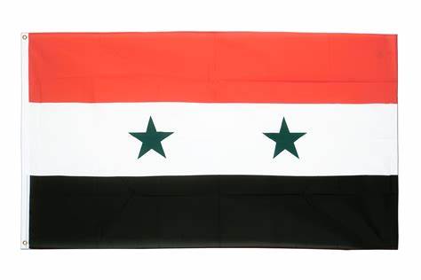 Country Flag 3x5 Syria (1980-2024)