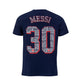 Ligue 1 Kids/Youth Player T-Shirt Eiffel Tower Lionel Messi PSG