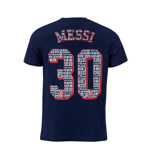 Ligue 1 Player T-Shirt Eiffel Tower Lionel Messi PSG