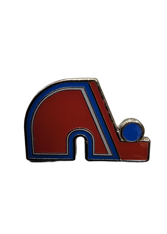 NHL Lapel Pin Logo Vintage Nordiques