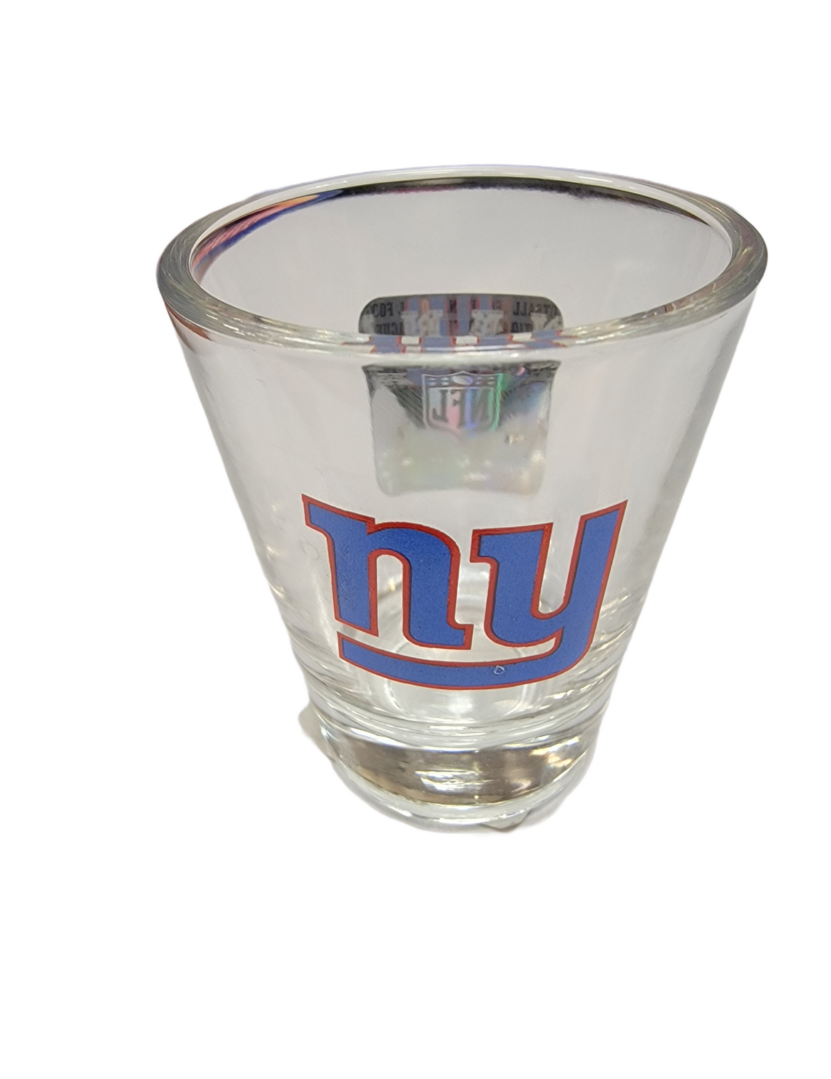 NFL Shot Glass 2oz Clear Giants