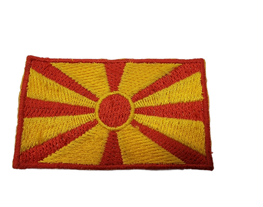 Country Patch Flag Macedonia (1995-Present)