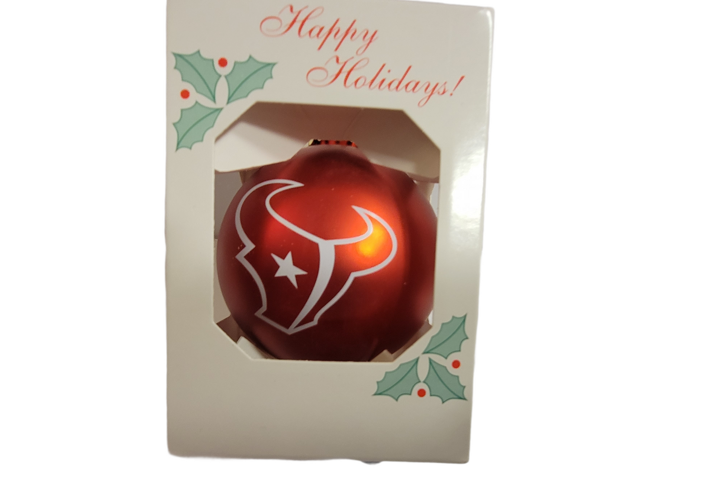 NFL Ornament Shatterproof Texans