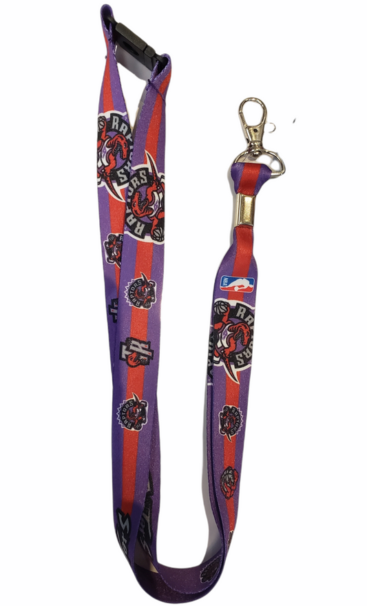 NBA Lanyard Sublimated Heritage Raptors