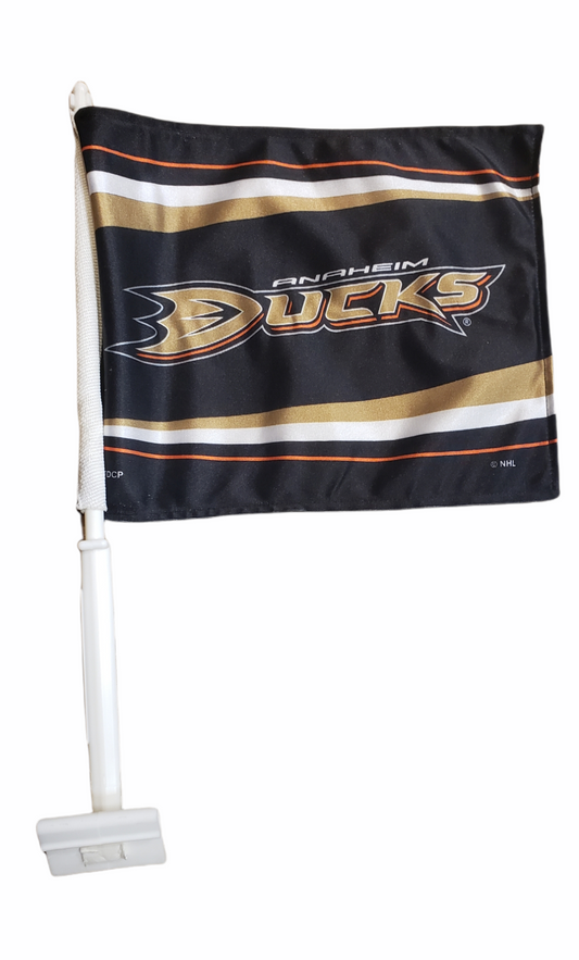 NHL Car Flag 11X15 Ducks