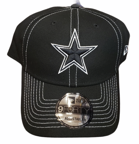 NFL Hat 940 Blk/Wht Cowboys